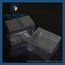 China Caja personalizada del claro del PVC del surtidor para el empaquetado (CMG-PVC-017)